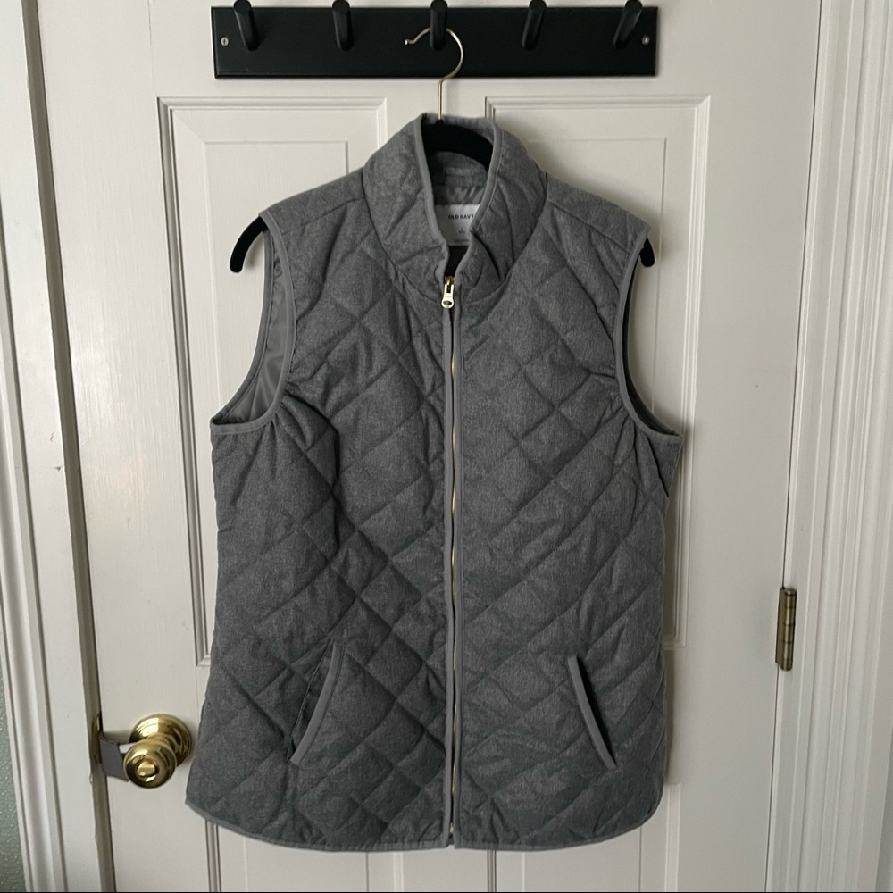Old Navy large tall grey vest